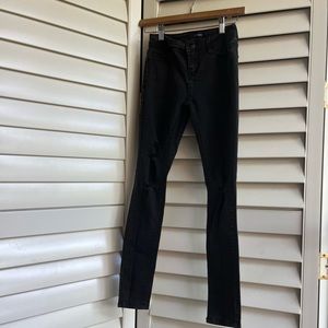 Iris Jeans Ripped black denim